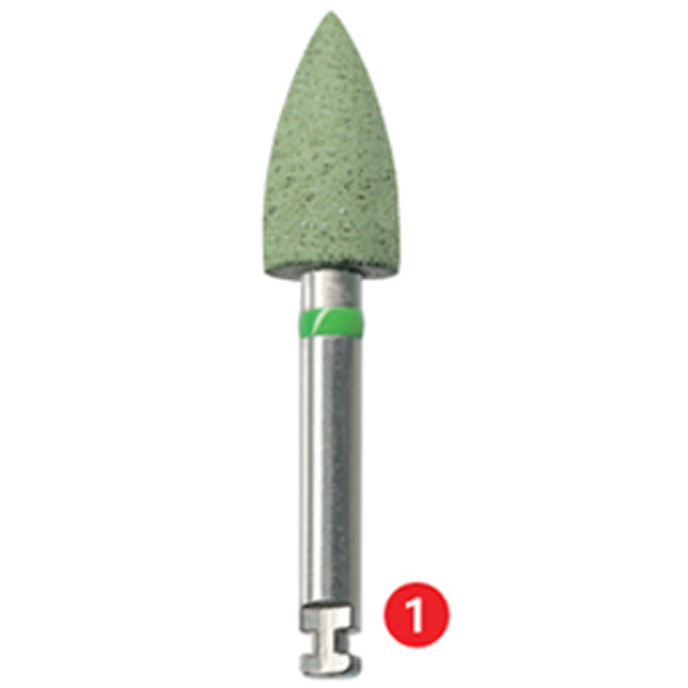 NTI CeraGlaze Polisher RA Green P332 Flame 243 050 - Pack 3