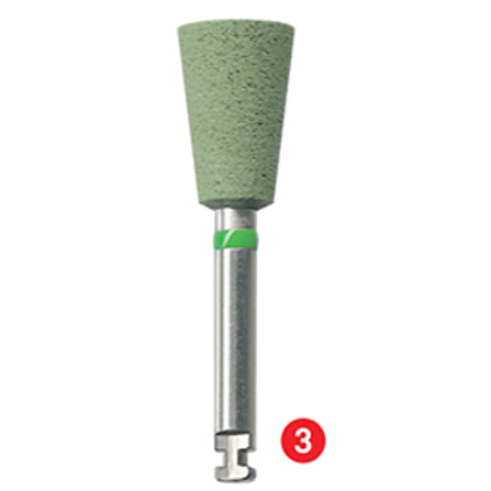 NTI CeraGlaze Polisher RA Green P335 Cup 030 060 - Pack 3