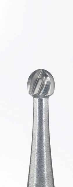 Carbide Bur RA X-Long Round Fig 1 006 - Pack 6