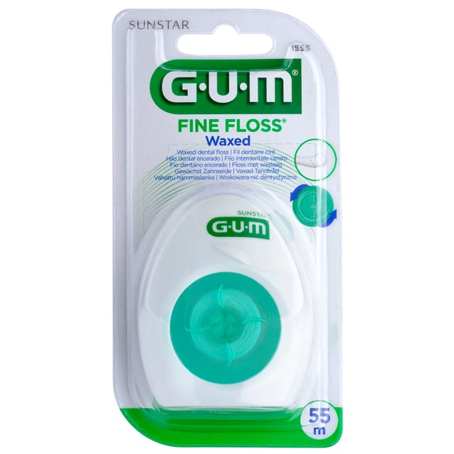 Gum Floss Fine Waxed 55m, 1555MA - Pack 1