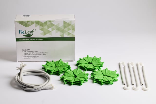 ReLeaf Standard Kit - 2 Long Hoses, 6 Short Hoses with Adapters, 100 Leaves