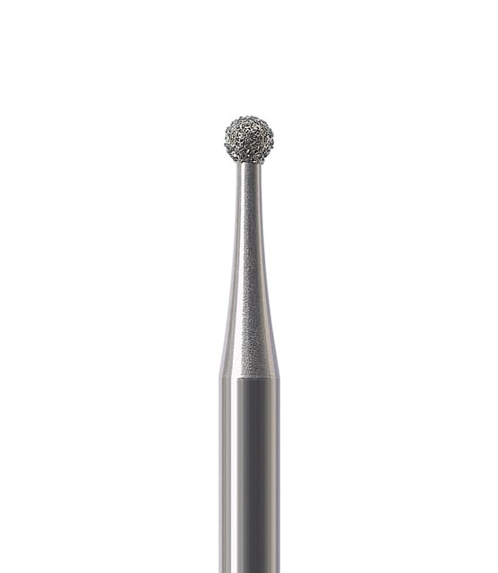 Diamond Bur RA Round 801 018 Medium - Pack 5