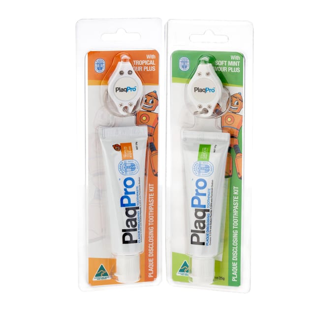 PlaqPro 25g Toothpaste and Torch - Kit